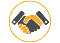 shaking hands icon