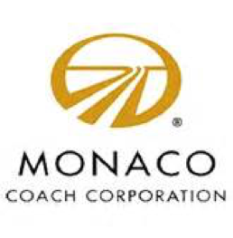 Monaco Logo in Black Color on a White Background